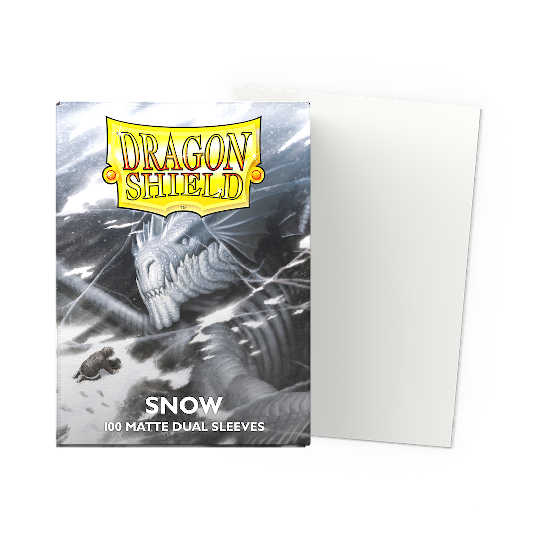 Snow - Dual Matte Sleeves - Standard Size