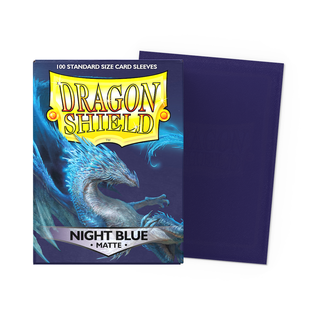 Night Blue - Matte Sleeves - Standard Size